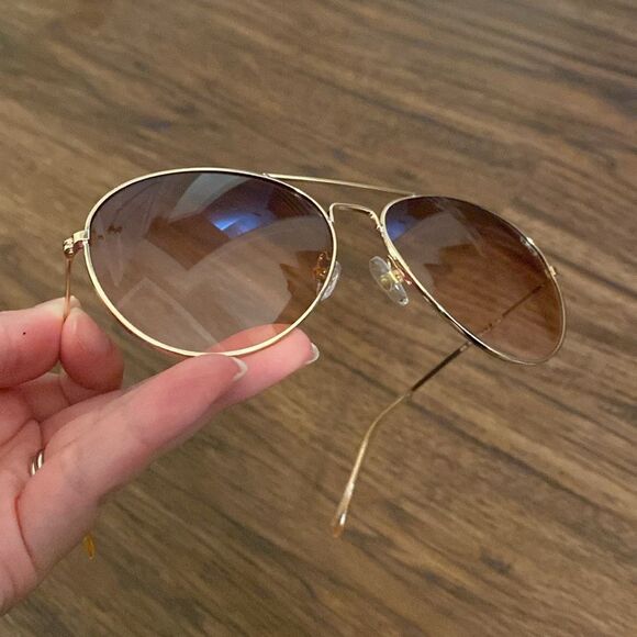 Disney Minnie Mouse Aviators Rose Pink Lenses Golden Rim RARE - Picture 9 of 9